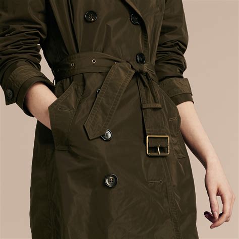 burberry taffeta trench coat